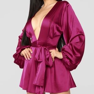 Satin Romper